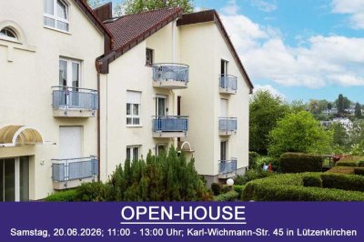 OPEN-HOUSE AM 20.06.26! 2,5-Zimmer-Wohnung mit Blick ins Wiembachtal