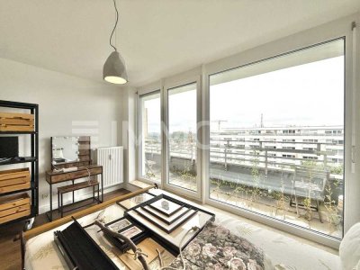 Moderne 2-Zimmer-Wohnung mit Dachterrasse in Oberschleissheim