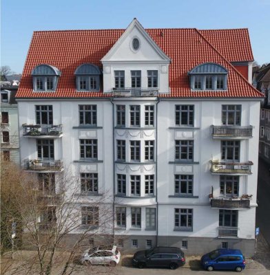 4-Zimmer Wohnung mit EBK, zwei Balkonen und fantastischem Blick über Flensburg