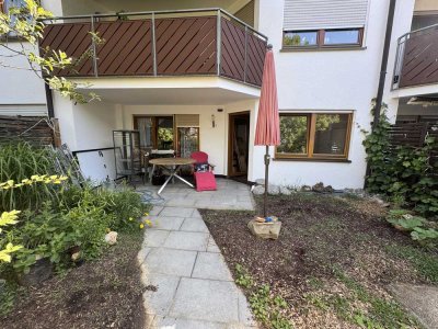 WOHNEN MIT GARTEN IN GEFRAGTER LAGE – ERDGESCHOSSWOHNUNG MIT STELLPLATZ & SONNENTERRASSE