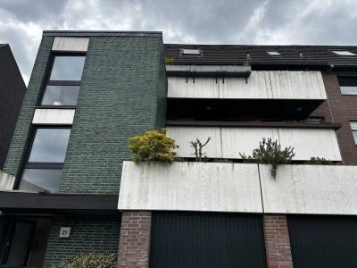 Ohne Makler: Maisonette Wohnung im Herzen von Rheydt mit 3 Balkonen