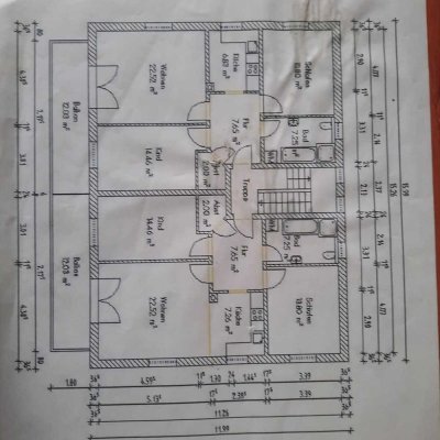 Attraktive und gepflegte 3-Zimmer-Wohnung mit Balkon in Alkofen