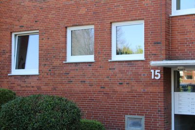 3-Zimmer-Hochparterre-Wohnung mit Einbauküche in Cuxhaven