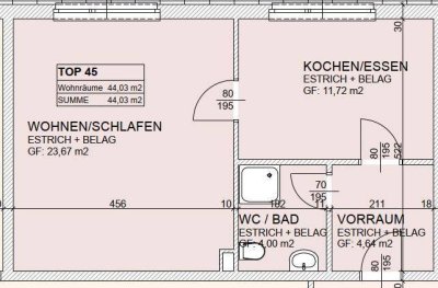 Kleine und feine 2 Zimmerwohnung nahe dem Zentrum von Linz