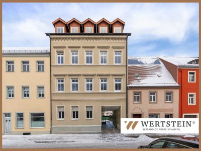 Eigentumswohnung Stadtzentrum Bautzen: Aufzug und Balkon