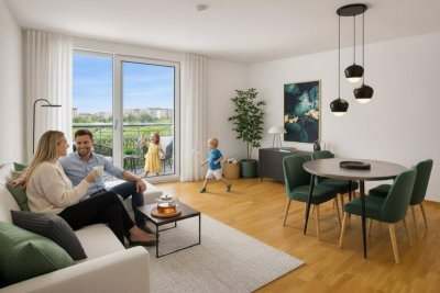 PROVISIONSFREI &amp; wertstabil: 3-Zimmer-Neubau mit Loggia, U6-Nähe und A+ Energieeffizien
