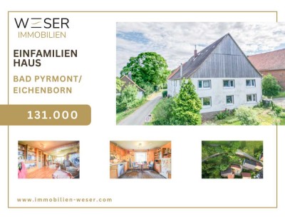 Ein Haus mit Charakter und grenzenlosem Potenzial – Ihr neues Projekt in Bad Pyrmont/ Eichenborn