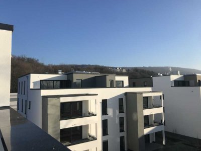 Luxuriöses 3-Zimmer Penthouse mit Dachterrasse und Rheinhöhenblick