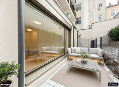 TERRASSENWOHNUNG - HELLE 2 ZIMMER WOHNUNG - NEUBAU - NÄHE ELTERLEINPLATZ