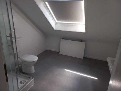 Erstbezug nach Sanierung mit Einbauküche: Schöne 2,5-Zimmer-Dachgeschosswohnung in Mehring
