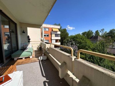 1-Zimmer-Apartment mit großem Balkon und Stellplatz in Coburg - Nähe Campus-Design