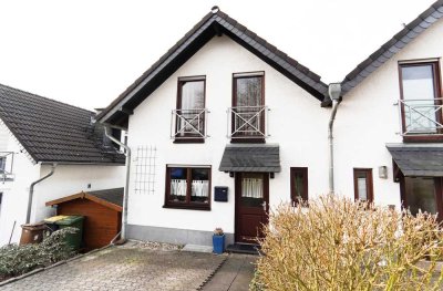 Haus mit Fernsicht ins Grüne