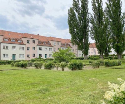 ERSTKLASSIGE 2 ZI. WOHNUNG MIT BLICK INS GRÜNE, IN DEN GEPFLEGTEN UND GROßEN GARTEN - IN RUHIGLAGE