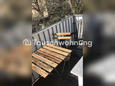 Tauschwohnung: Helle 1Zimmer Wohnung mit separater Küche