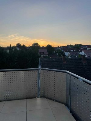 Stilvolle 118qm 4-Zimmer-Maisonette-Wohnung mit Balkon und Einbauküche in Erlenbach