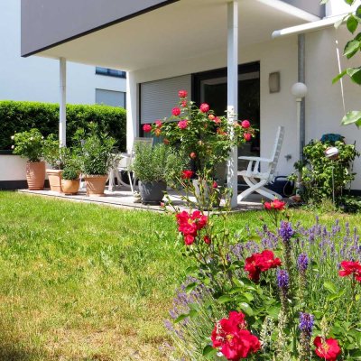 Stilvolle 3-Zimmer-Wohnung in modernem Enseble zum Wohlfühlen mit Garten in Hofheim am Taunus