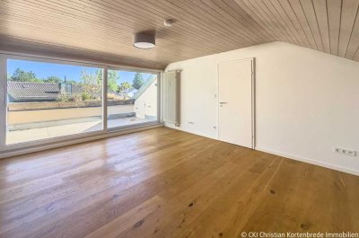 Sonnige Dachterrassenwohnung
in Königswiesen - bei Gauting
in sehr ruhiger Lage