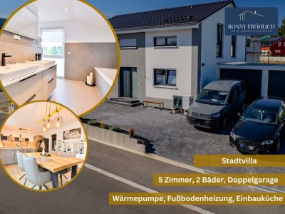 Einfamilienhaus mit WOW-Faktor in Treuen, 5 Zimmer, Wärmepumpe, Wohnküche, Doppelgarage, 2 Bäder