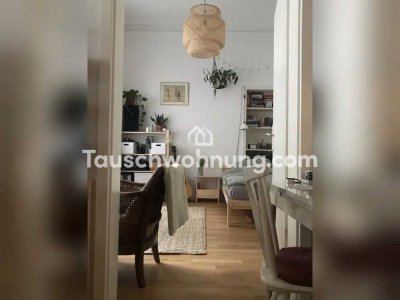 Tauschwohnung: 1,5-Zi Altbau/Dachterrasse im Belgischen gg größer (ab 2Zi.)