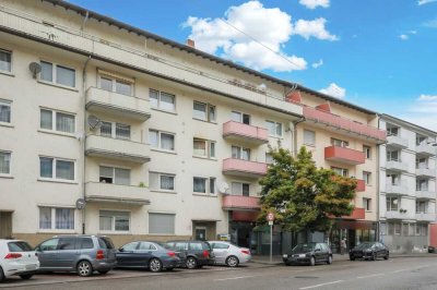 Renovierte 2-Zimmer-Wohnung mit Balkon im 3. OG in Pforzheim-Au