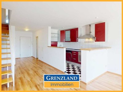 Lichtdurchflutete 3-Zimmer Maisonette mit Ausblick über Bocholt - BEZUGSFREI