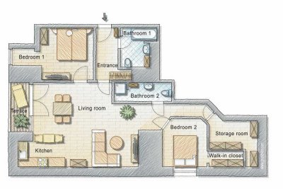 Gehobene Wohnung in Kaiserslautern Innenstadtlage