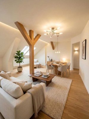 Modernisierte Dachgeschosswohnung in der Andreasvorstadt, Erfurt