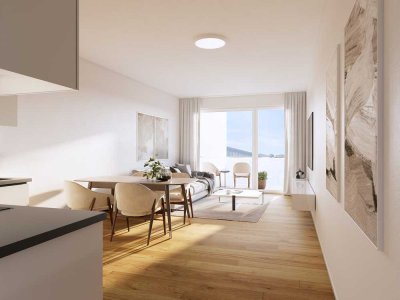 Schöne 2-Zimmer-Wohnung mit Balkon und Dachterrasse | Neubau Erstbezug im Langenfelder Stadtzentrum