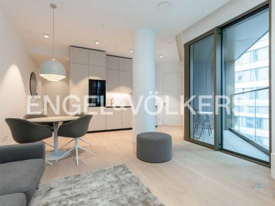 Exklusiv möblierte Wohnung im FOUR in Frankfurt am Main