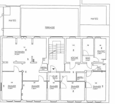 Traumhafte 5-Zimmer-Wohnung mit großer Terrasse in Erfurts Altstadt