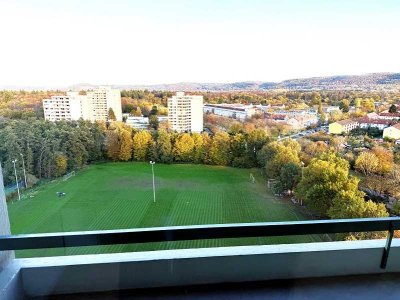 1-Zimmer Wohnung mit Balkon im 13. OG in Karlsruhe-Weiherfeld-Dammerstock