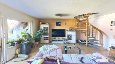 Attraktive 3-Zimmer-Maisonette mit Studio