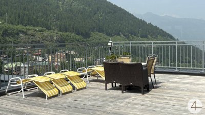 Grandiose Aussicht - POOL! Luxuriöse 4-Zimmerwohnung und Blick über das Gasteinertal! Pool! Probewoche vergünstigt!