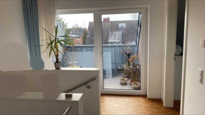 Moderne Maisonettewohnung mit 2 Balkonen und Stellplatz in Münster