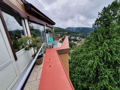 Einzigartiges Penthouse über Dächern Bad Herrenalbs mit atemberaubendem Ausblick