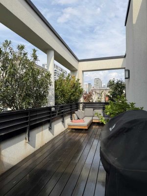 Exklusives Penthouse mit großer Dachterrasse im Europaviertel