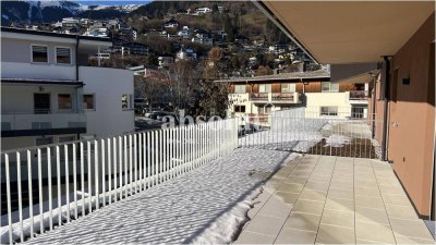 Erstbezug! Attraktive Terrassenwohnung in Neubau, in zentraler Lage von Zell am See! 2 SZ, TG-Platz