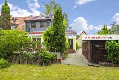 IMMOBERLIN.DE - Attraktives Haus mit naturschönem Südgarten in ruhiger Lage
