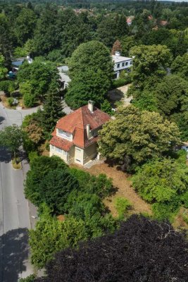 Villenkolonie in Gauting! 
Sanierungsbedürftige Villa auf 1.030 m² teilbarem Grundstück