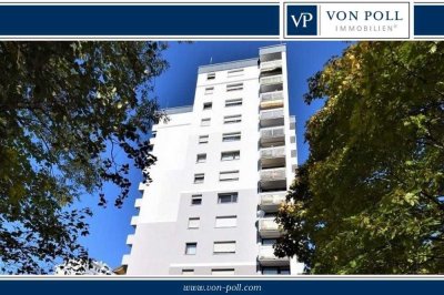 Kapitalanlage: Aparte 3 Zi-Whg mit Balkon - Personenaufzug - gepflegte Wohnanlage mit KFZ-Stellplatz