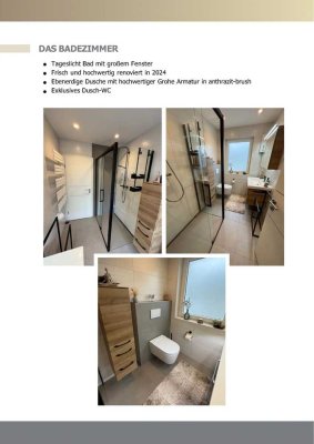 Einmalige 3,5-Zimmer Wohnung mit Haus-im-Haus Charakter am Waldesrand in Oberhausen-Osterfeld