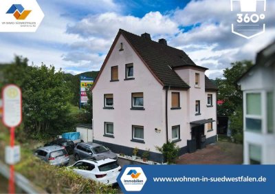 VR IMMO: Für Macher, Planer und Vermieter – Zweifamilienhaus mit Charakter und Chancen.