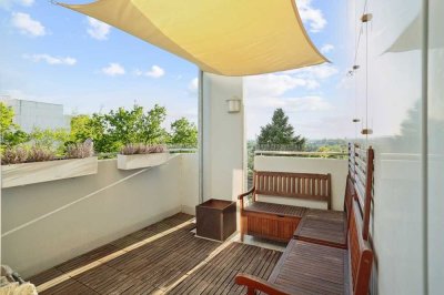 Wohnen mit Panorama – Maisonette mit zwei Eingängen und idealer Raumaufteilung