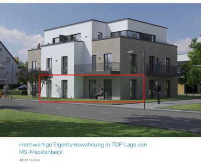 Modernes Wohnen in Mecklenbeck: 2-Zimmer-Wohnung mit Terrasse