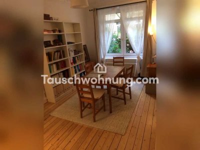 Tauschwohnung: Wunderschöne sanierte Altbauwohnung mit kl. Terrasse/Garten
