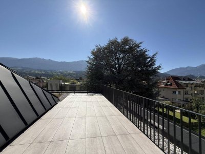 Traumhaftes 2-stöckiges Penthouse mit Dachterrasse im Villenviertel Pradl