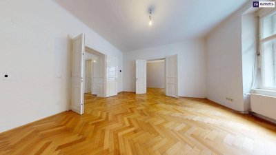 Altbau spüren. Ruhe genießen. Stadt leben.