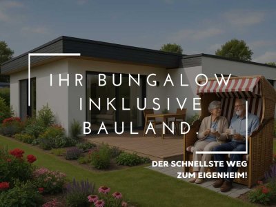 Exklusiver Bungalow mit Bauland – Wohnkomfort auf einer Ebene!