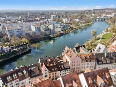 Rarität an der Ulmer Promenade mit traumhaften Donaublick!