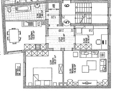 Schöne 3,5 Zimmer Wohnung in Bottrop